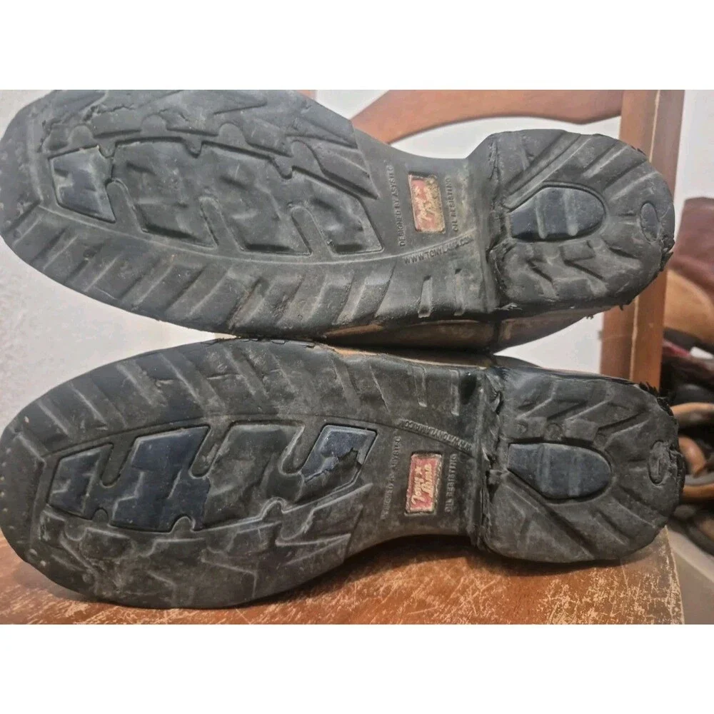 Tony Lama Work Boots EH Steel Toe 11EE Leather Waterproof TW1019